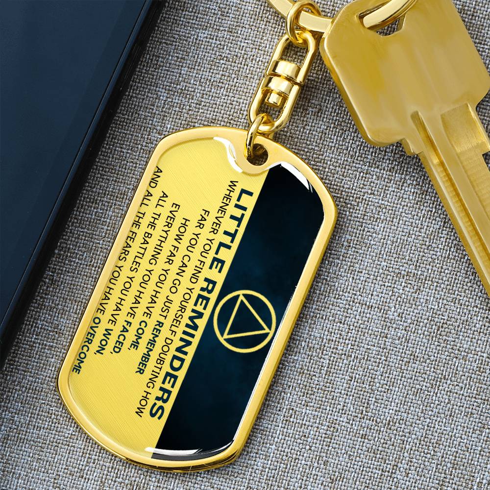 Sobriety Keychain | Sobriety Gift | AA gift | Sober Anniversary Gift