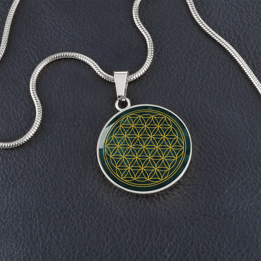 Flower of Life Pendant / Sacred Geometry Pendant