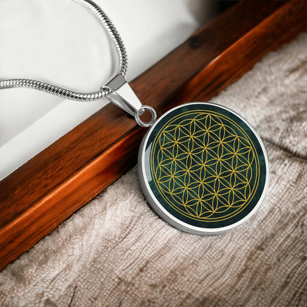Flower of Life Pendant / Sacred Geometry Pendant