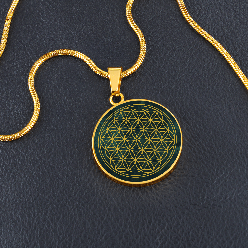 Flower of Life Pendant / Sacred Geometry Pendant
