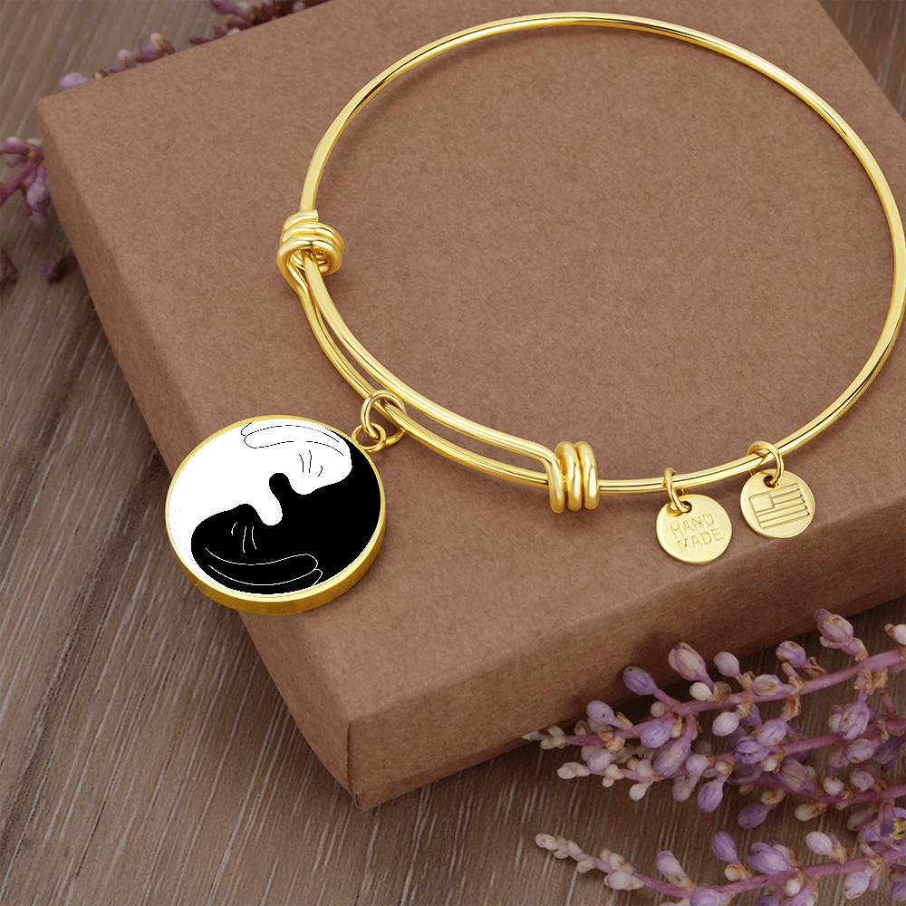 Tao of Bunny Rabbit luxury bracelet with Engraving Option