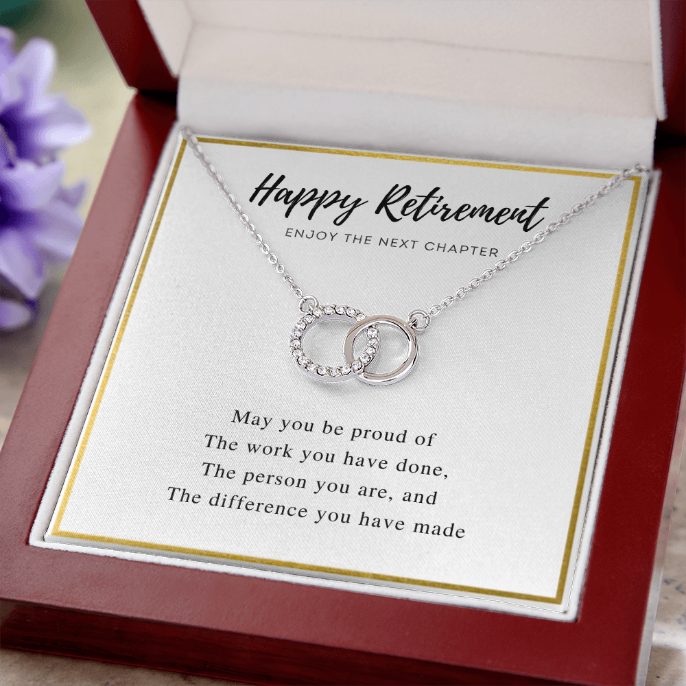 Retirement Gifts for Women | Retirement Necklace | Teacher Retirement Gift | Coworker Retirement Gift gift | Farewell gift