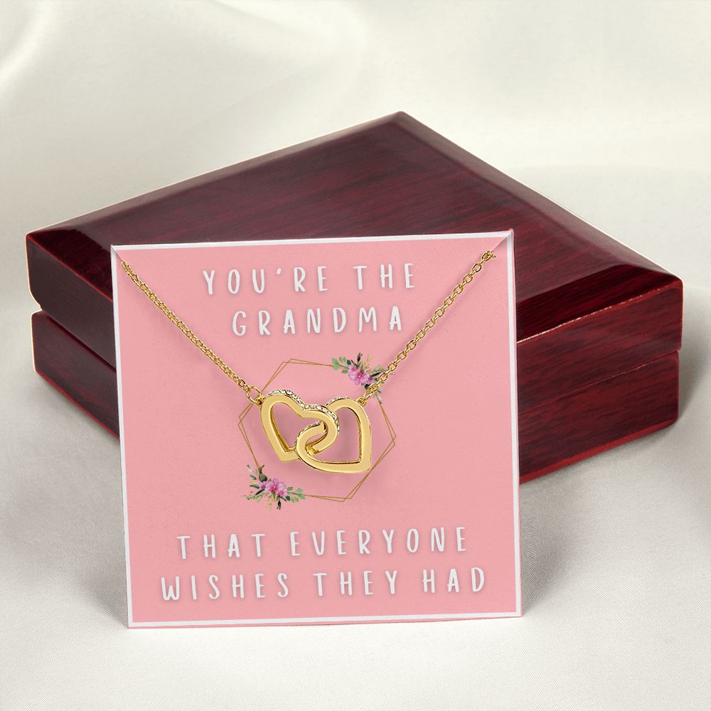 Wish They Had - Gift For Grandma - Interlocking Heart