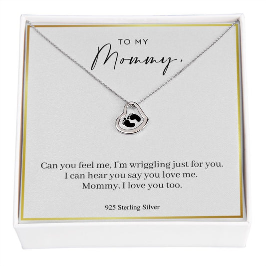 Wriggling Just For You - Expecting Mom Gift - Delicate Heart