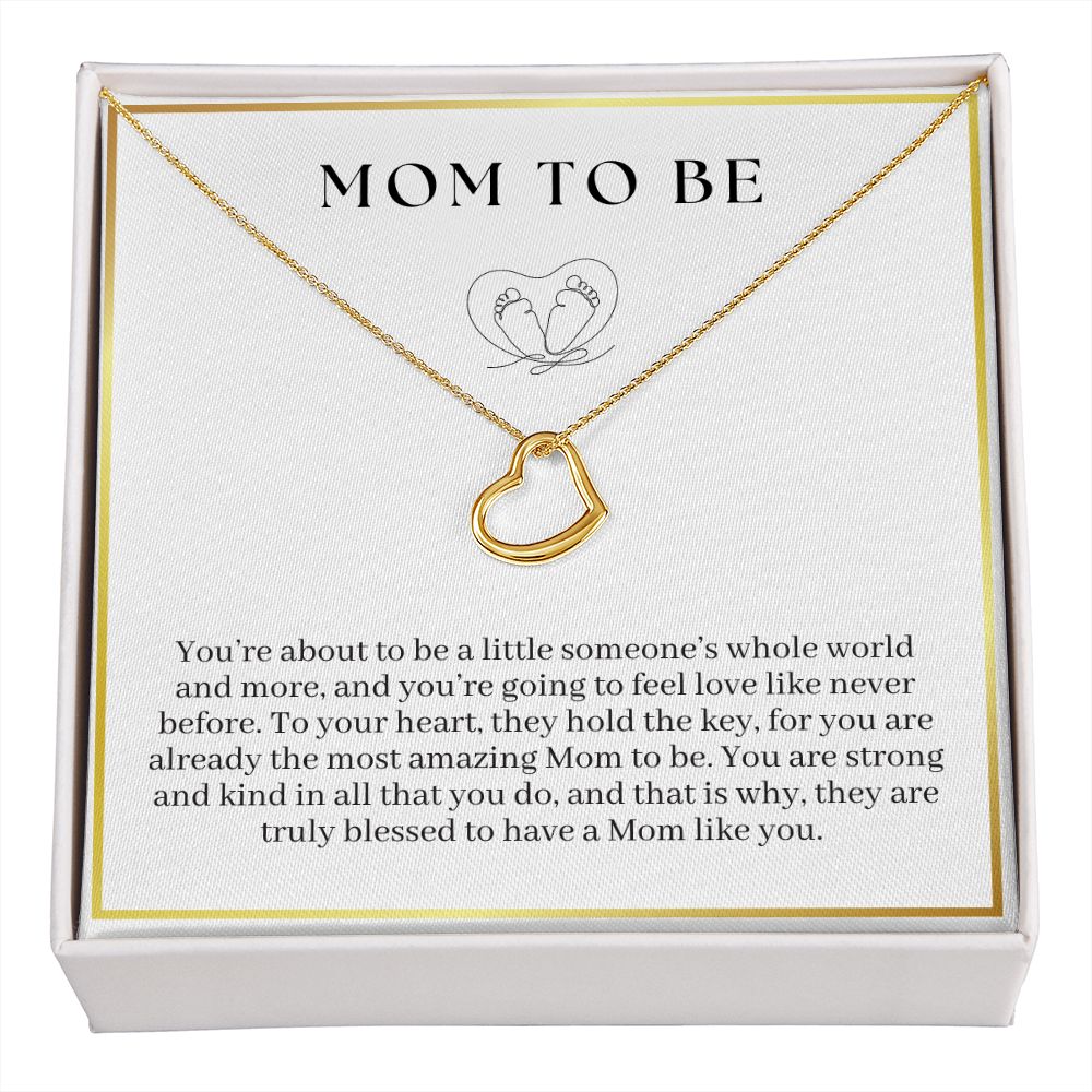 Mom Like You - Expecting Mom Gift - Delicate Heart