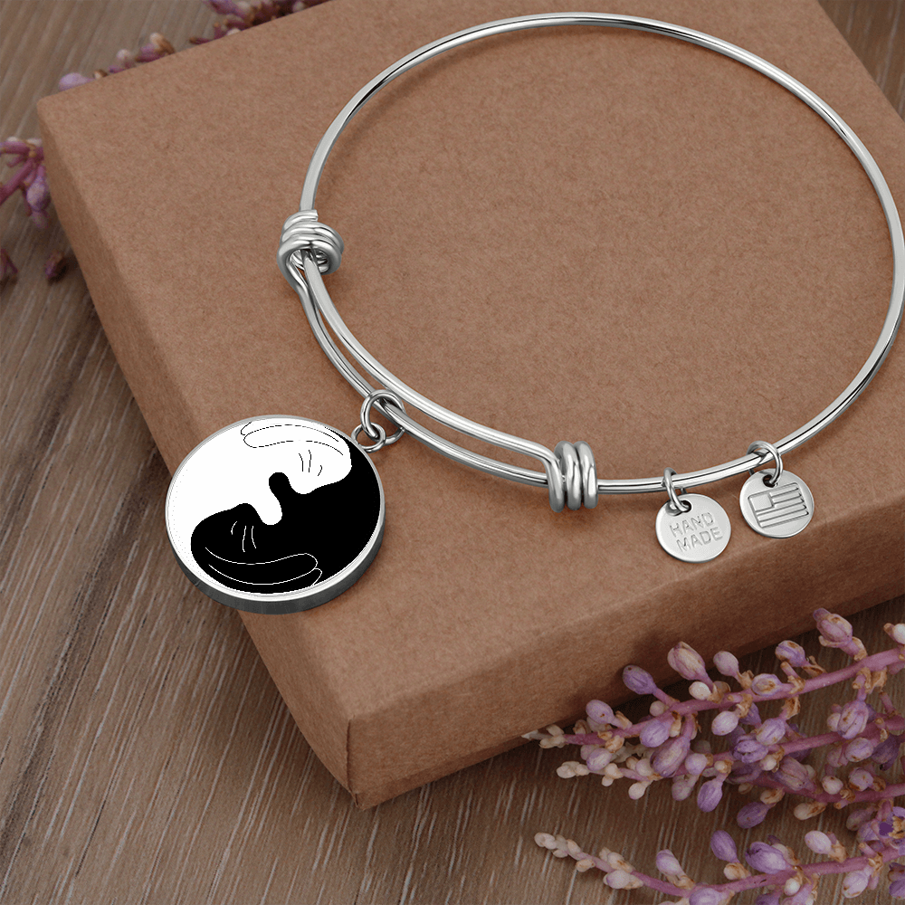 Tao of Bunny Rabbit luxury bracelet with Engraving Option