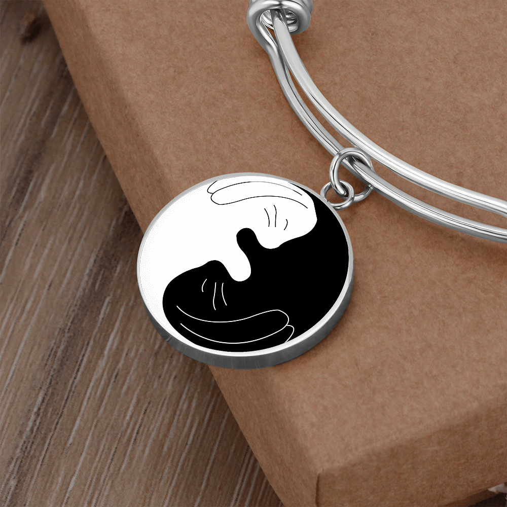 Tao of Bunny Rabbit luxury bracelet with Engraving Option