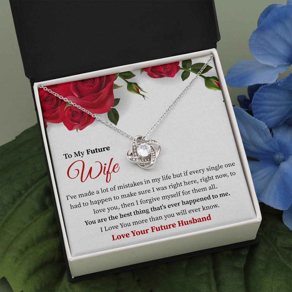 Gift To Future Wife / Fiance Birthday Gift Necklace / Fiance Gift For Her
