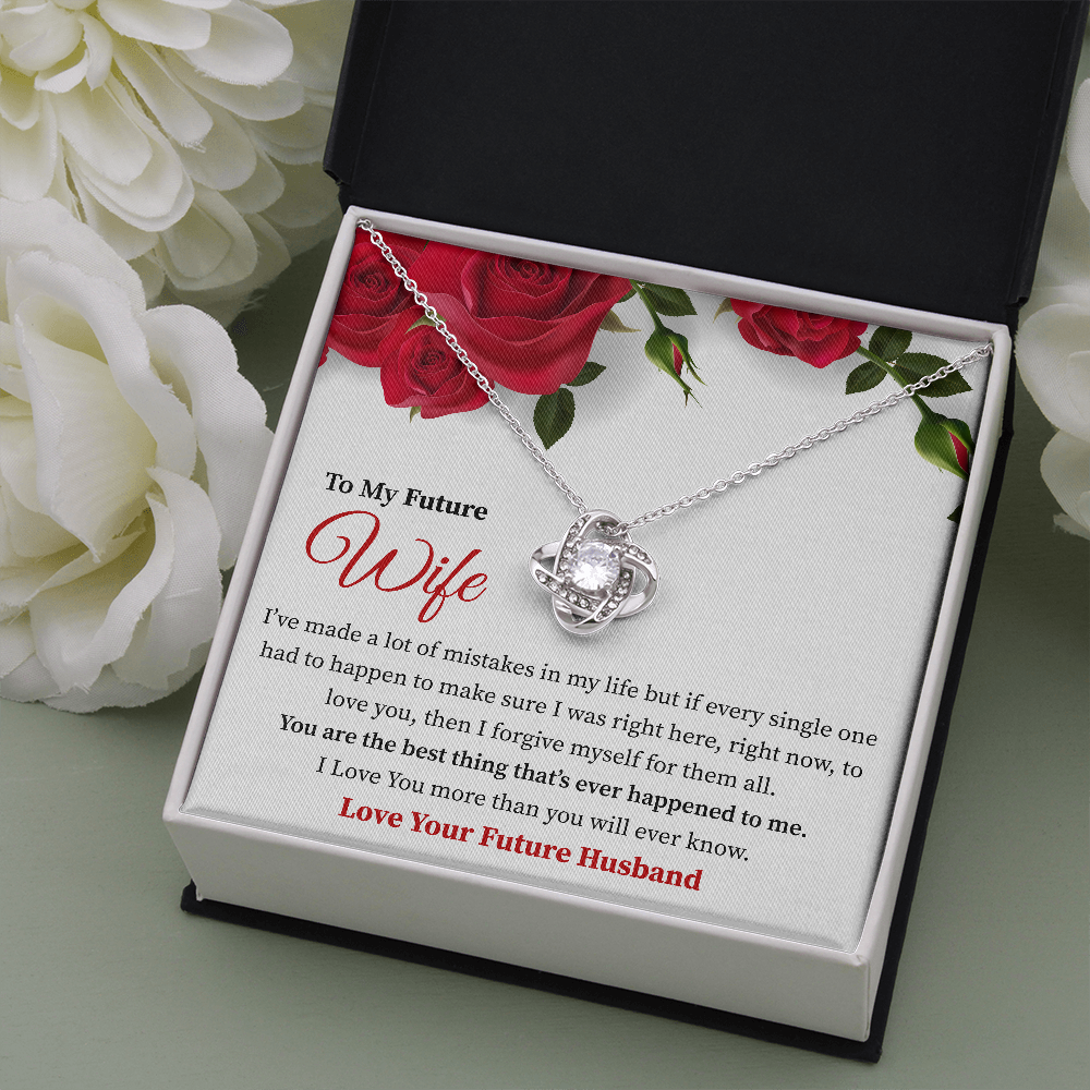 Gift To Future Wife / Fiance Birthday Gift Necklace / Fiance Gift For Her