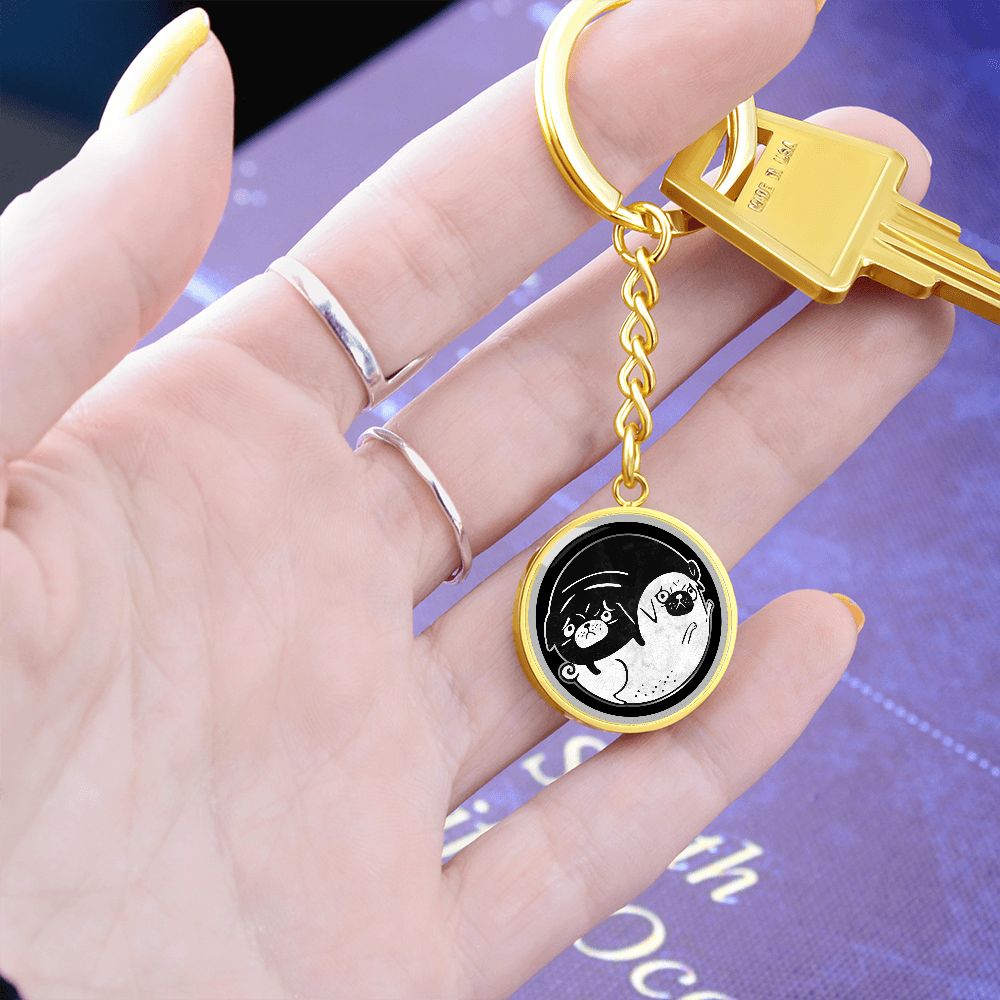 Pug gift / Pug keychain / Pug Owner Gift / Pug