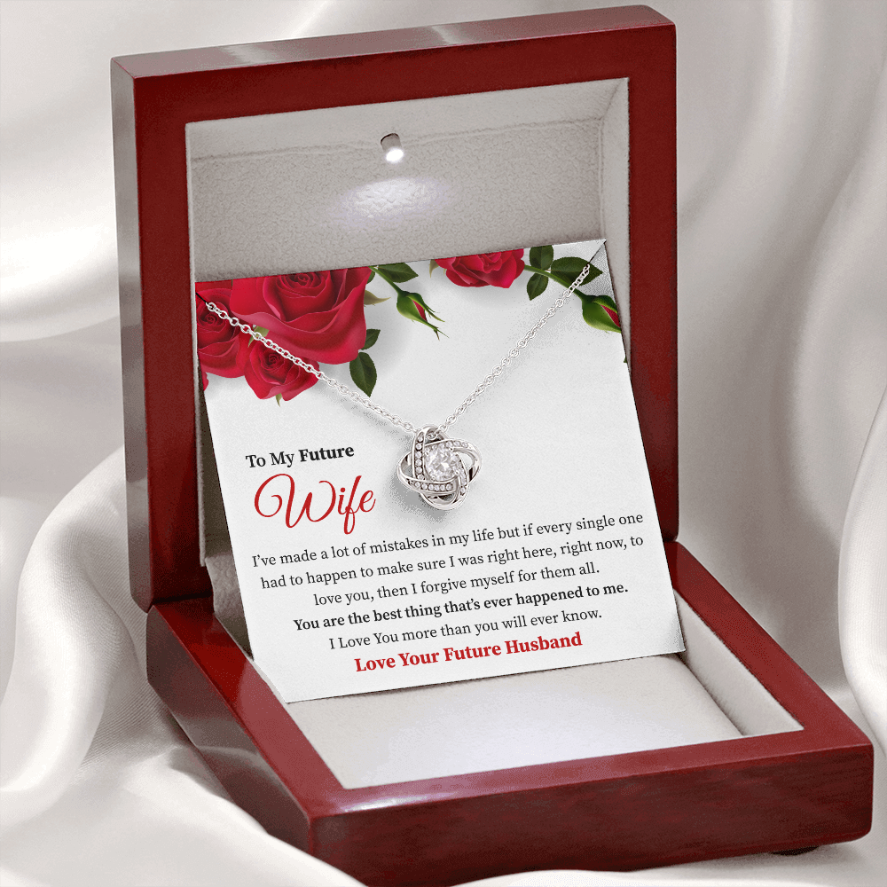 Gift To Future Wife / Fiance Birthday Gift Necklace / Fiance Gift For Her