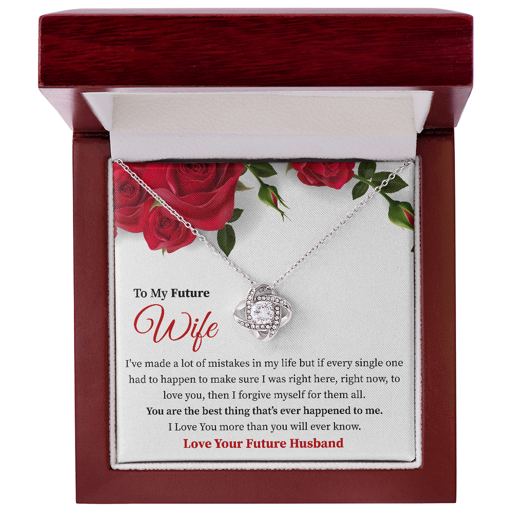 Gift To Future Wife / Fiance Birthday Gift Necklace / Fiance Gift For Her