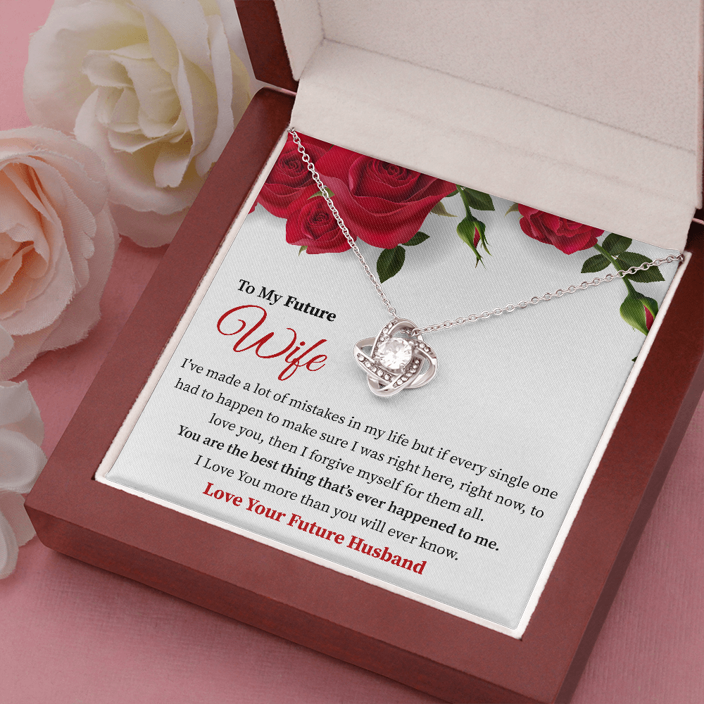 Gift To Future Wife / Fiance Birthday Gift Necklace / Fiance Gift For Her
