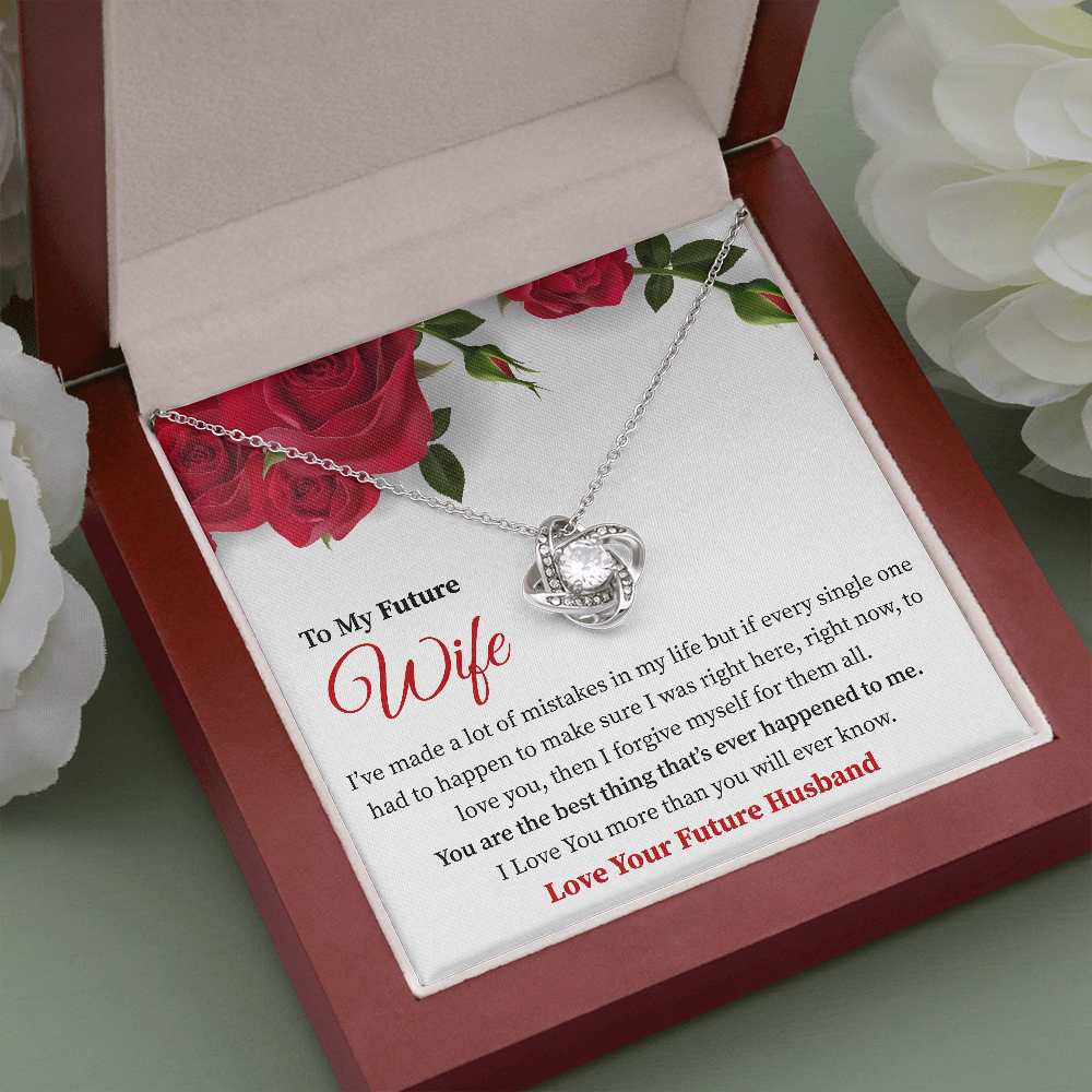 Gift To Future Wife / Fiance Birthday Gift Necklace / Fiance Gift For Her