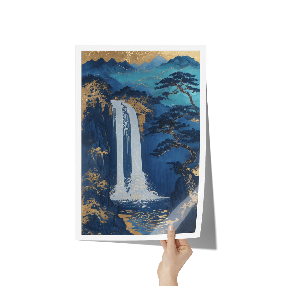 Japanese_Waterfall_Art_12x18_Hand_V_Mockup.png