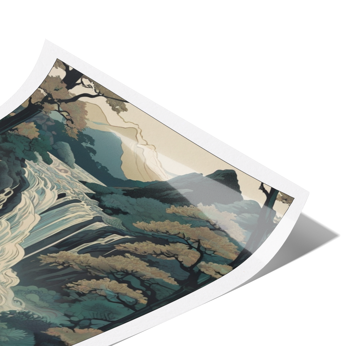 Japanese_Waterfall_Art__Ukiyo-e_Art_12x18_Fold_V_Mockup.png