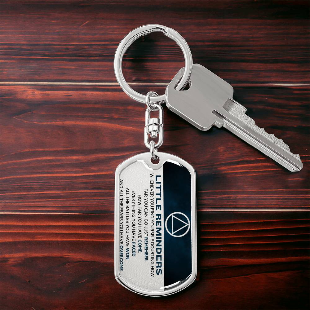 Sobriety Keychain | Sobriety Gift | AA gift | Sober Anniversary Gift