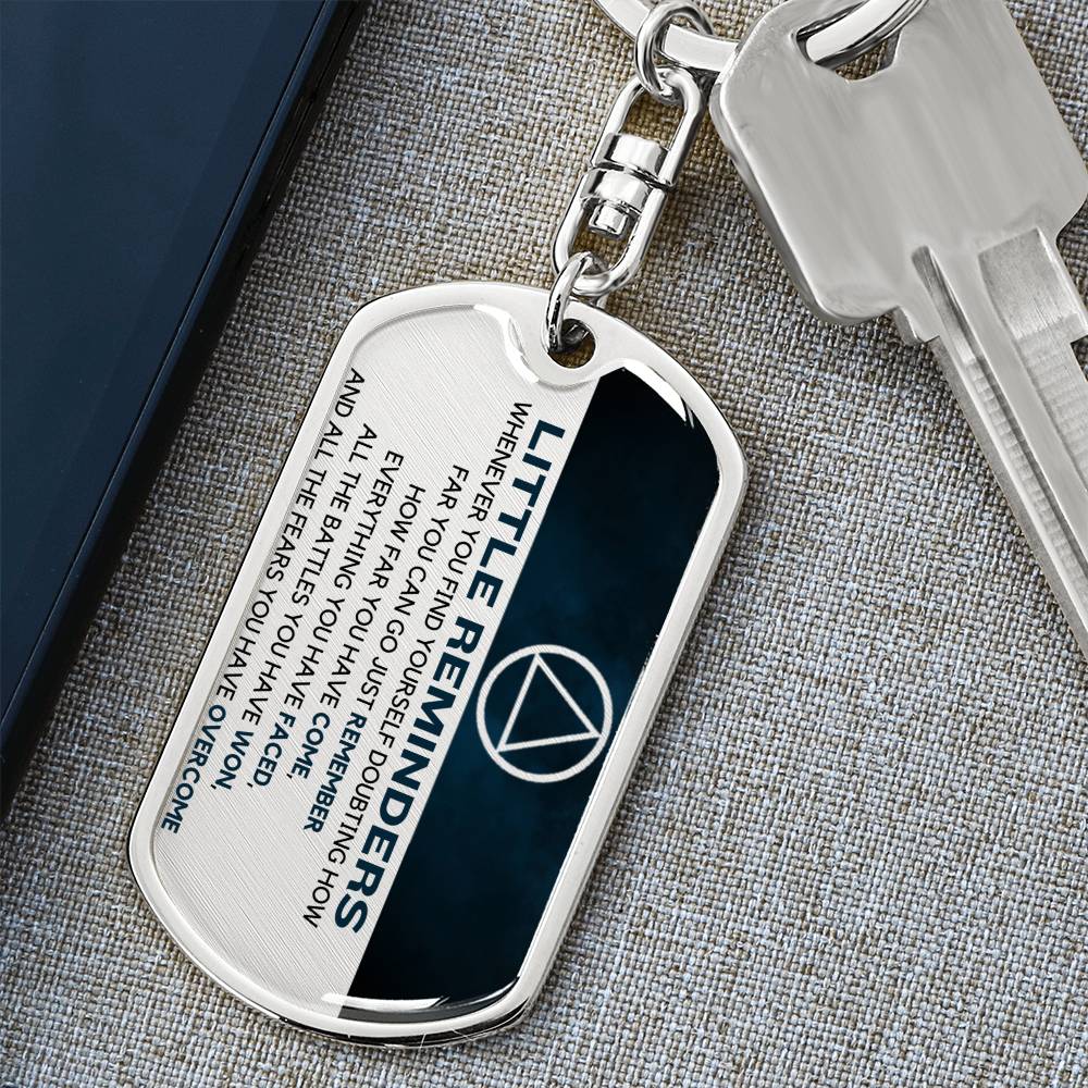 Sobriety Keychain | Sobriety Gift | AA gift | Sober Anniversary Gift