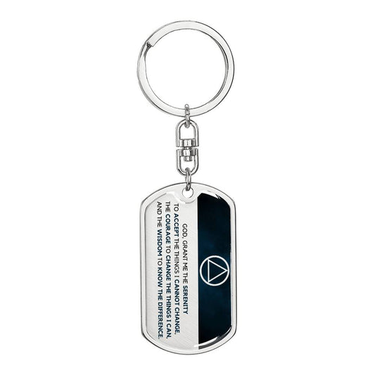 Sobriety Gift | Serenity Prayer Sobriety | AA gift | Sober Anniversary Gift