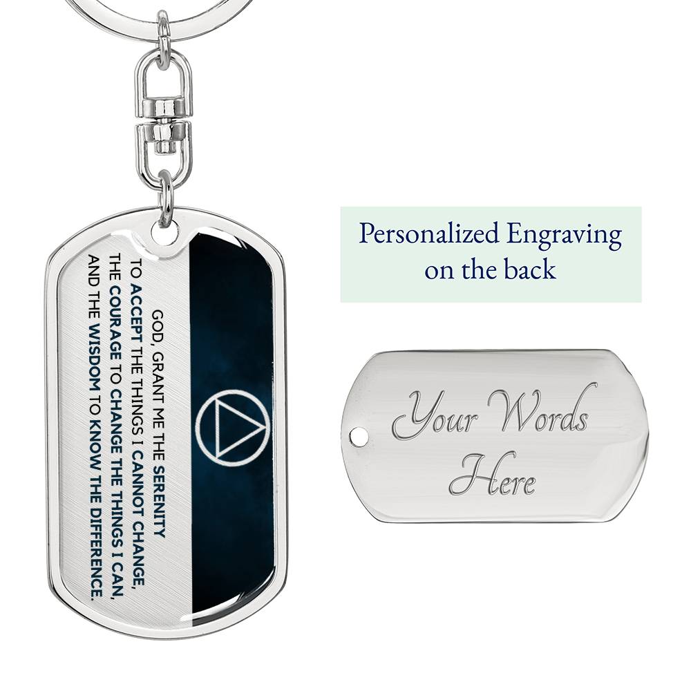 Sobriety Gift | Serenity Prayer Sobriety | AA gift | Sober Anniversary Gift