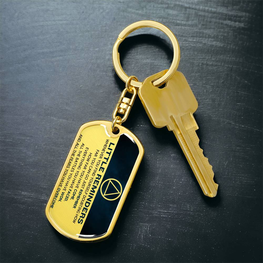 Sobriety Keychain | Sobriety Gift | AA gift | Sober Anniversary Gift