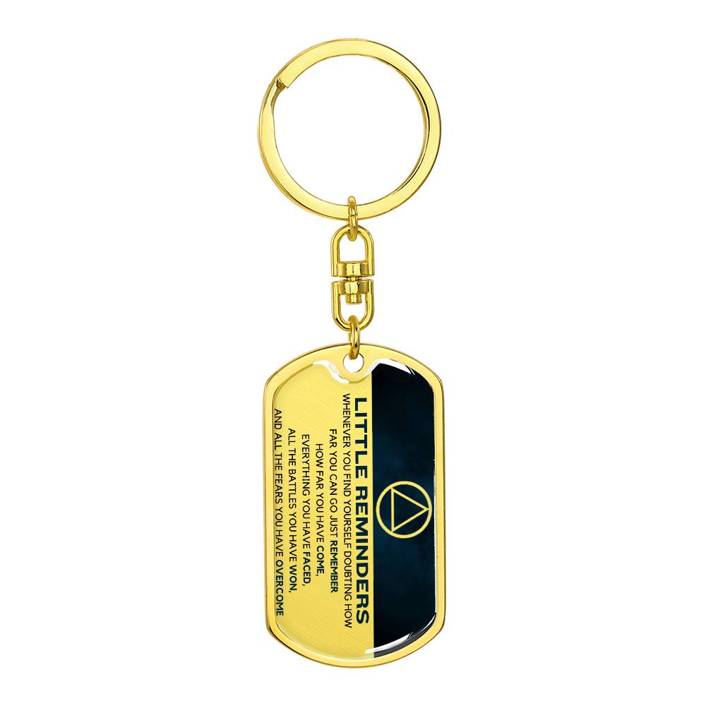 Sobriety Keychain | Sobriety Gift | AA gift | Sober Anniversary Gift