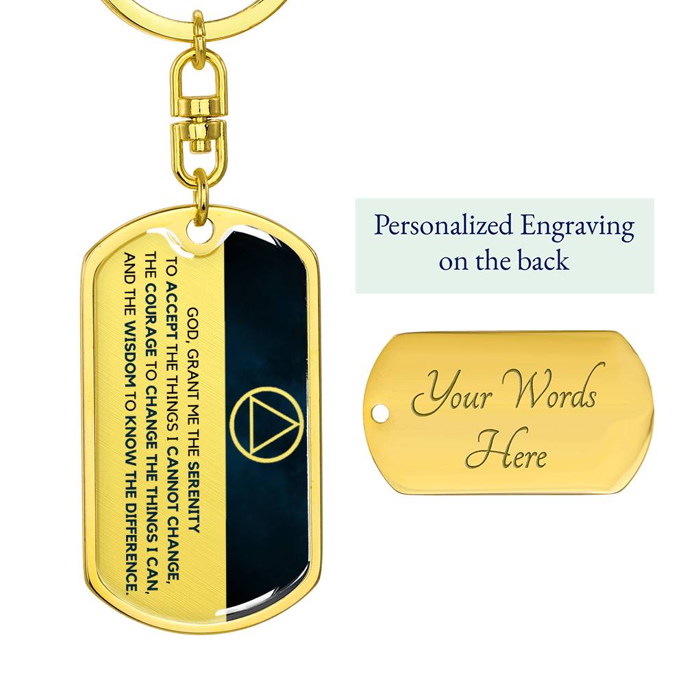 Sobriety Gift | Serenity Prayer Sobriety | AA gift | Sober Anniversary Gift