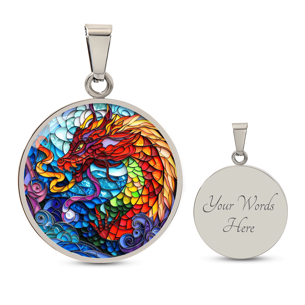 Dragon Pendant Necklace | Mythology Necklace | Fantasy Necklace | Jewelry For Men & Women