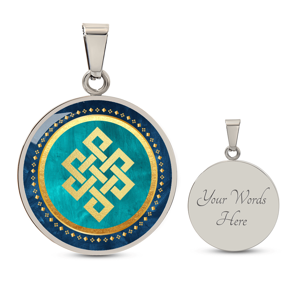 Endless Knot Pendant Necklace