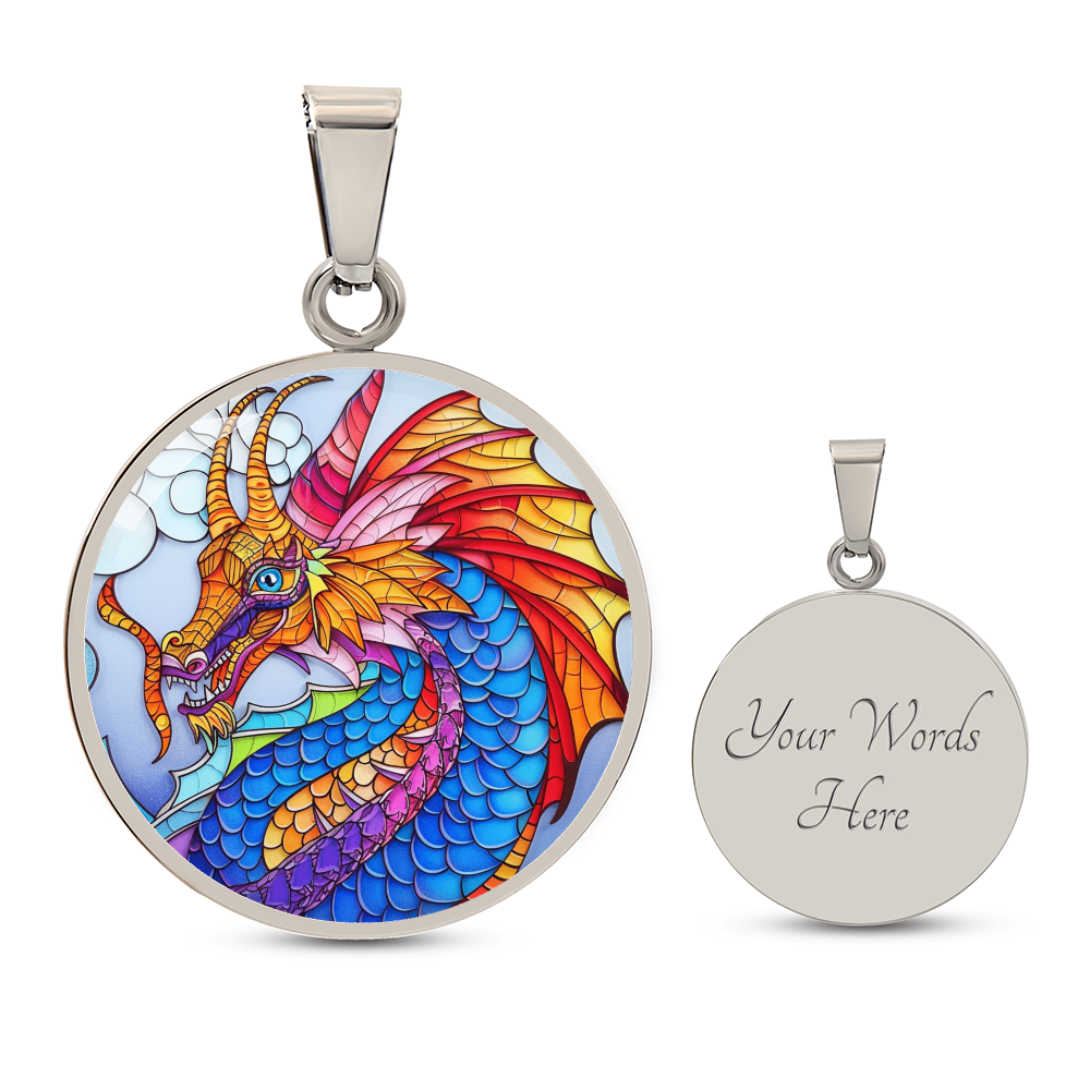 Dragon Pendant Necklace | Mythology Necklace | Fantasy Necklace | Jewelry For Men & Women