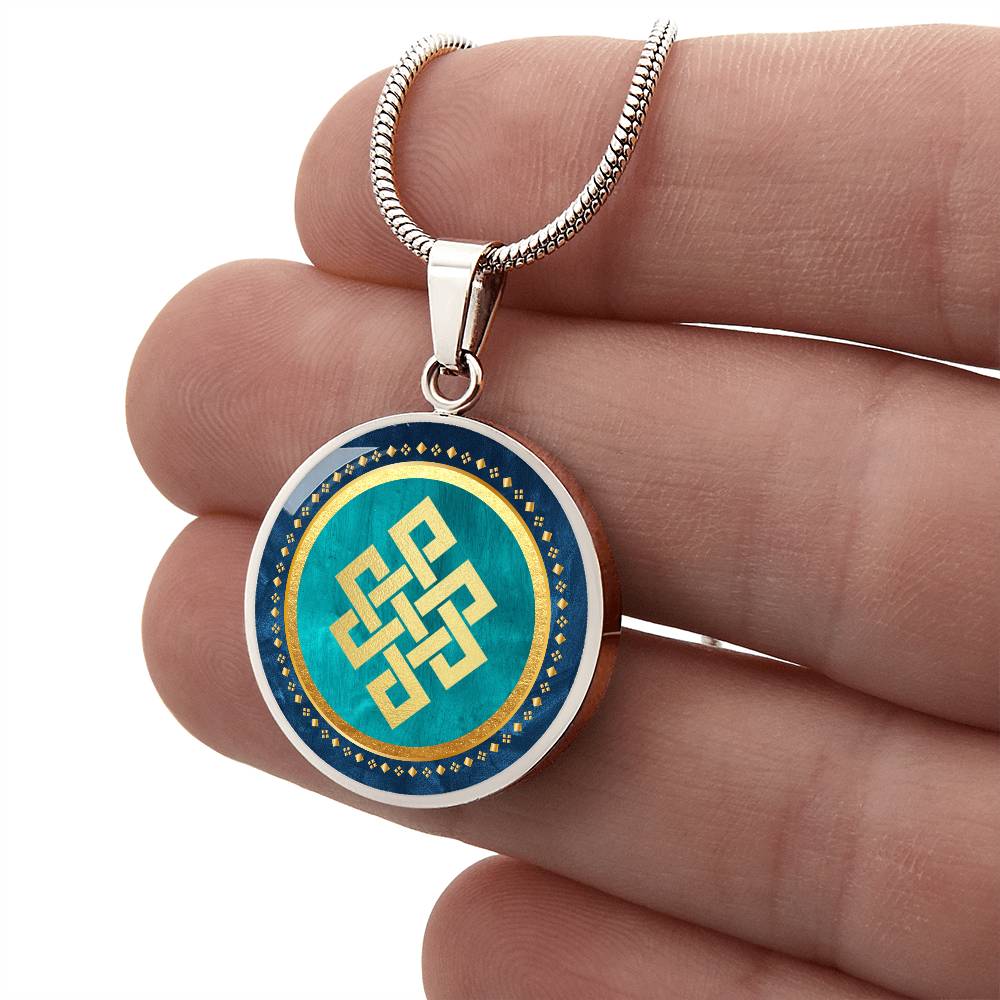 Endless Knot Pendant Necklace