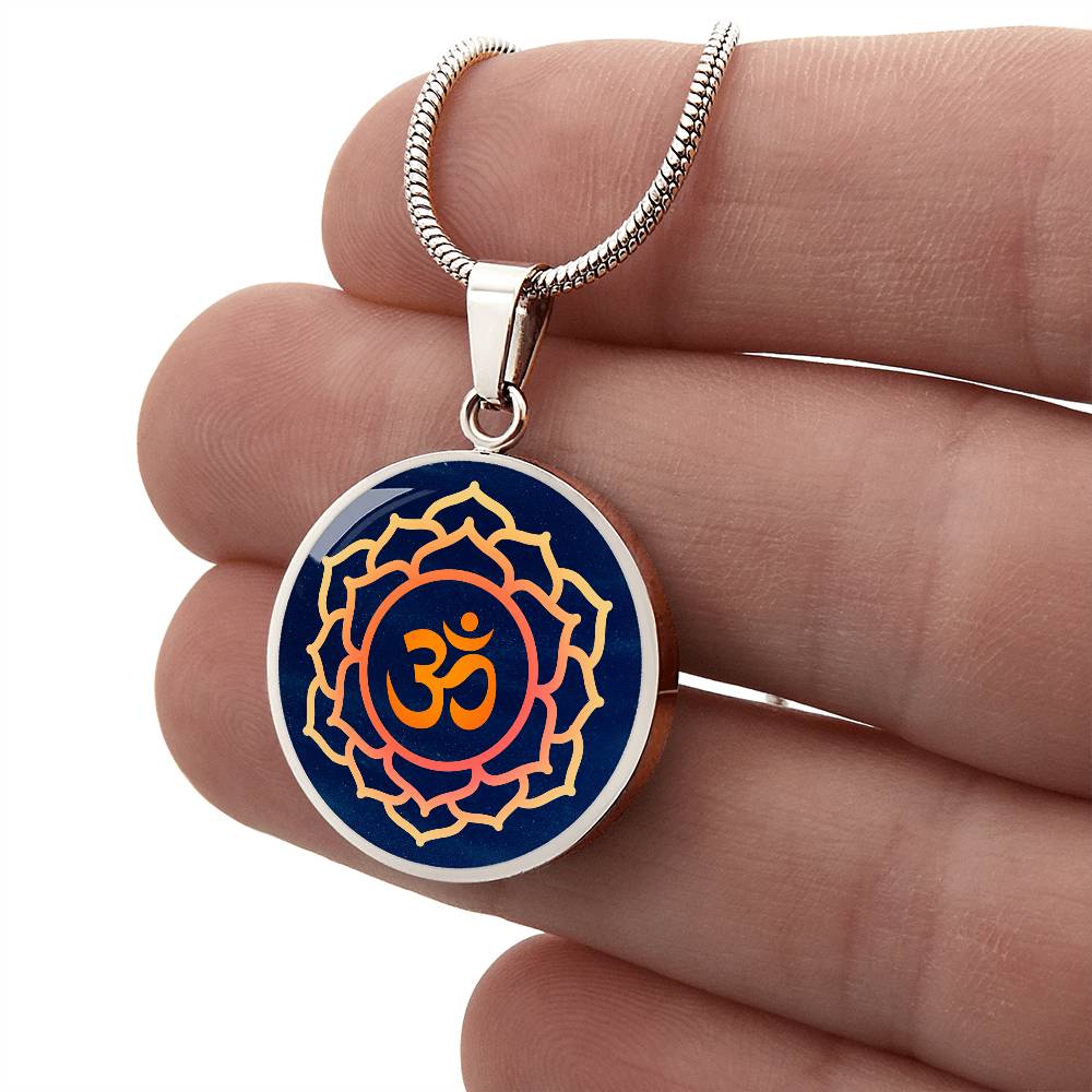 OM Pendant / Om Necklace / Yoga Jewelry