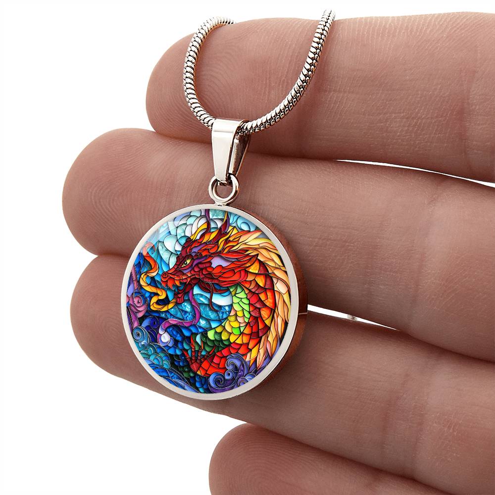 Dragon Pendant Necklace | Mythology Necklace | Fantasy Necklace | Jewelry For Men & Women