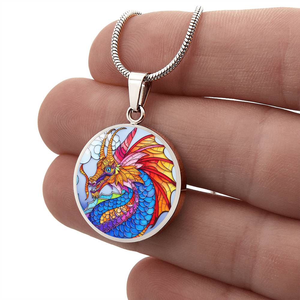 Dragon Pendant Necklace | Mythology Necklace | Fantasy Necklace | Jewelry For Men & Women