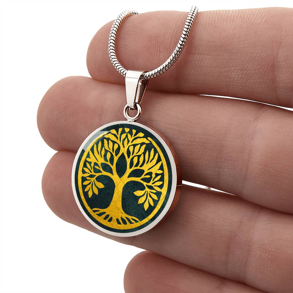 Tree of Life Necklace | Family Tree Pendant | Men Yggdrasil Pendant | Norse Mythology World Tree