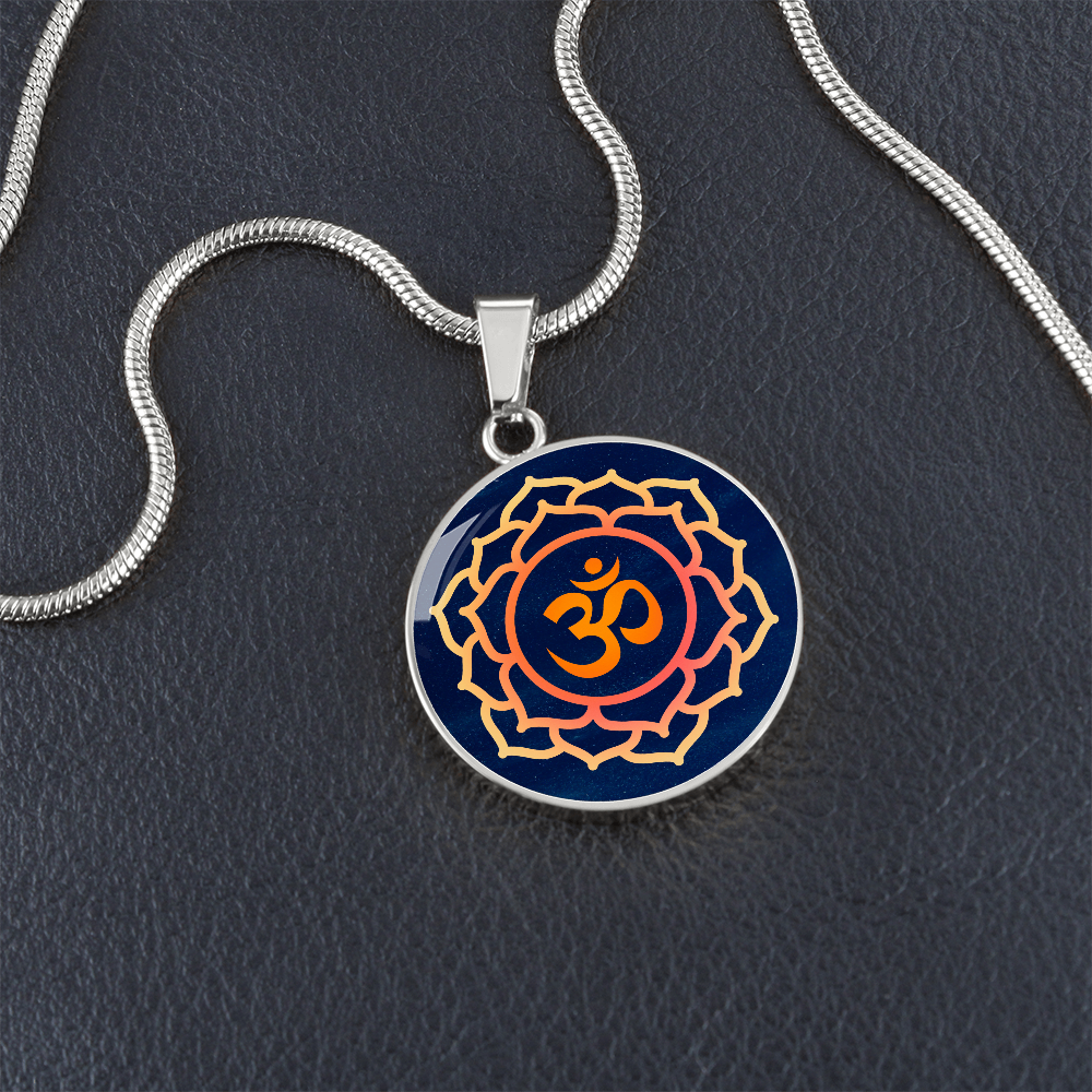 OM Pendant / Om Necklace / Yoga Jewelry