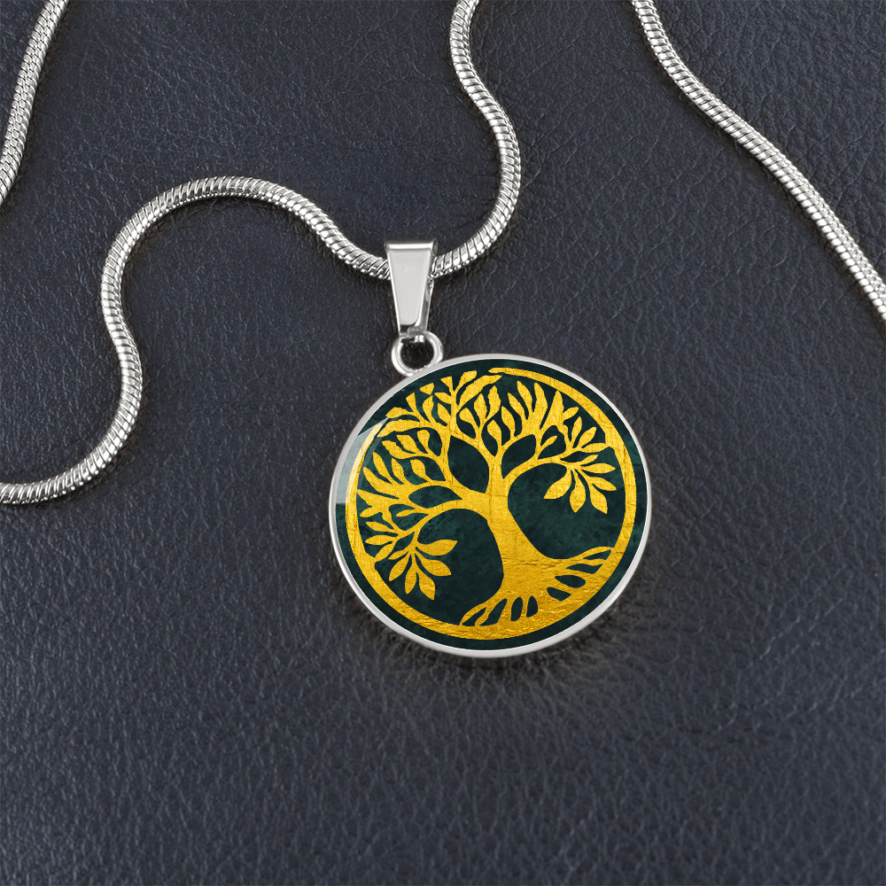 Tree of Life Necklace | Family Tree Pendant | Men Yggdrasil Pendant | Norse Mythology World Tree