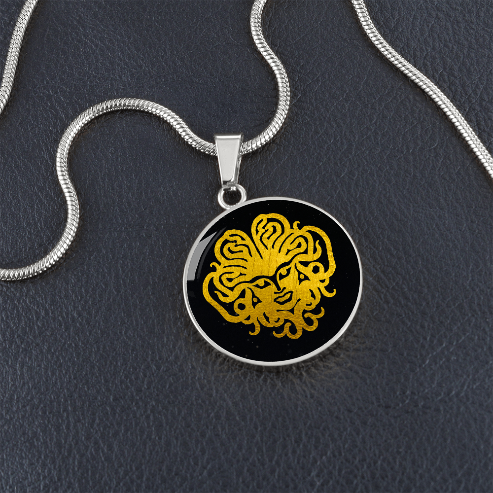 Medusa Pendant Necklace / Medusa Artwork / Medusa Jewelry
