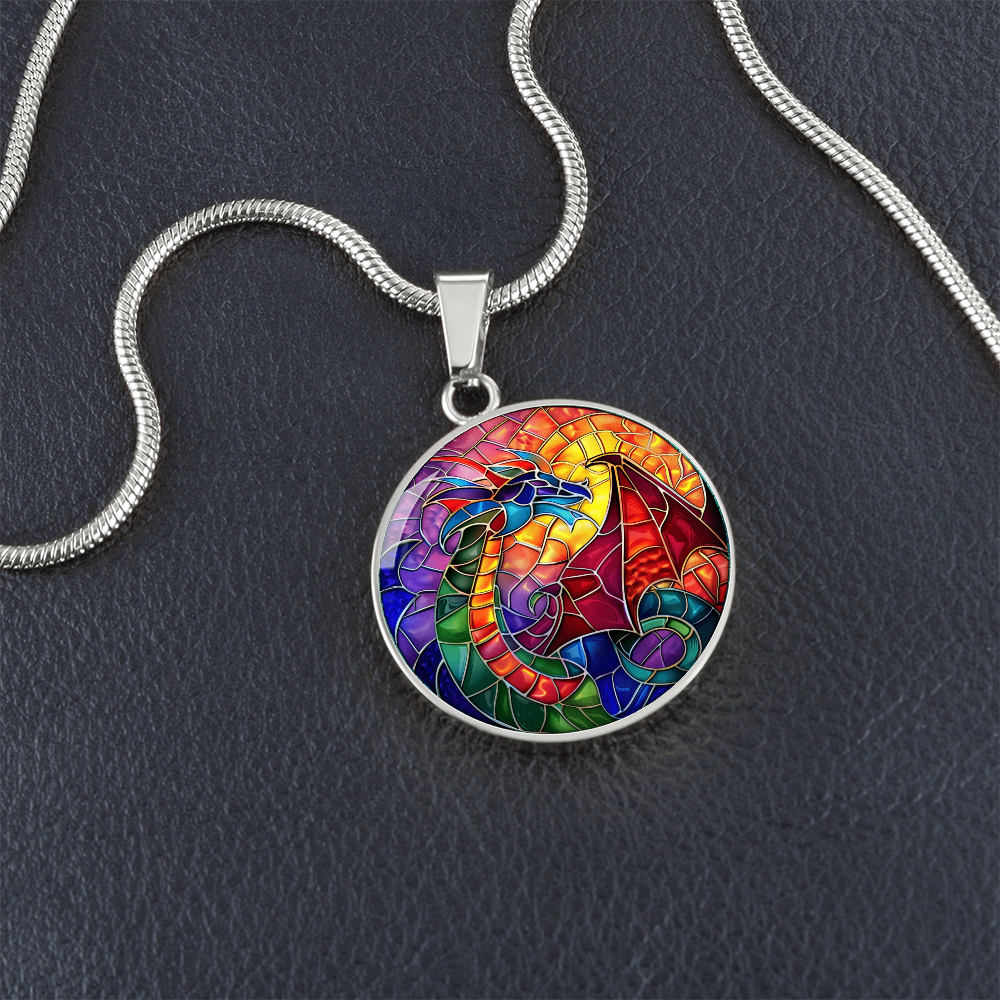 Dragon Pendant Necklace | Mythology Necklace | Fantasy Necklace | Jewelry For Men & Women