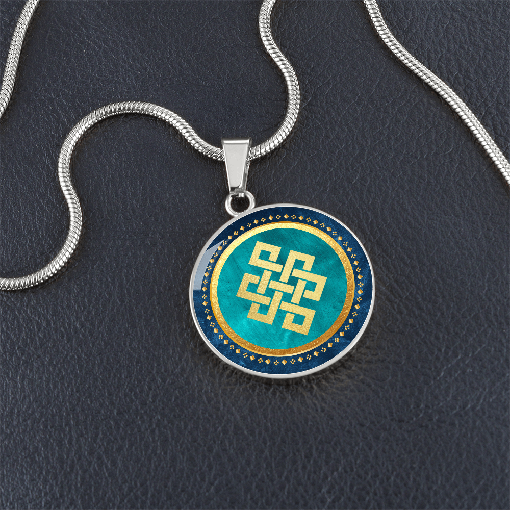 Endless Knot Pendant Necklace