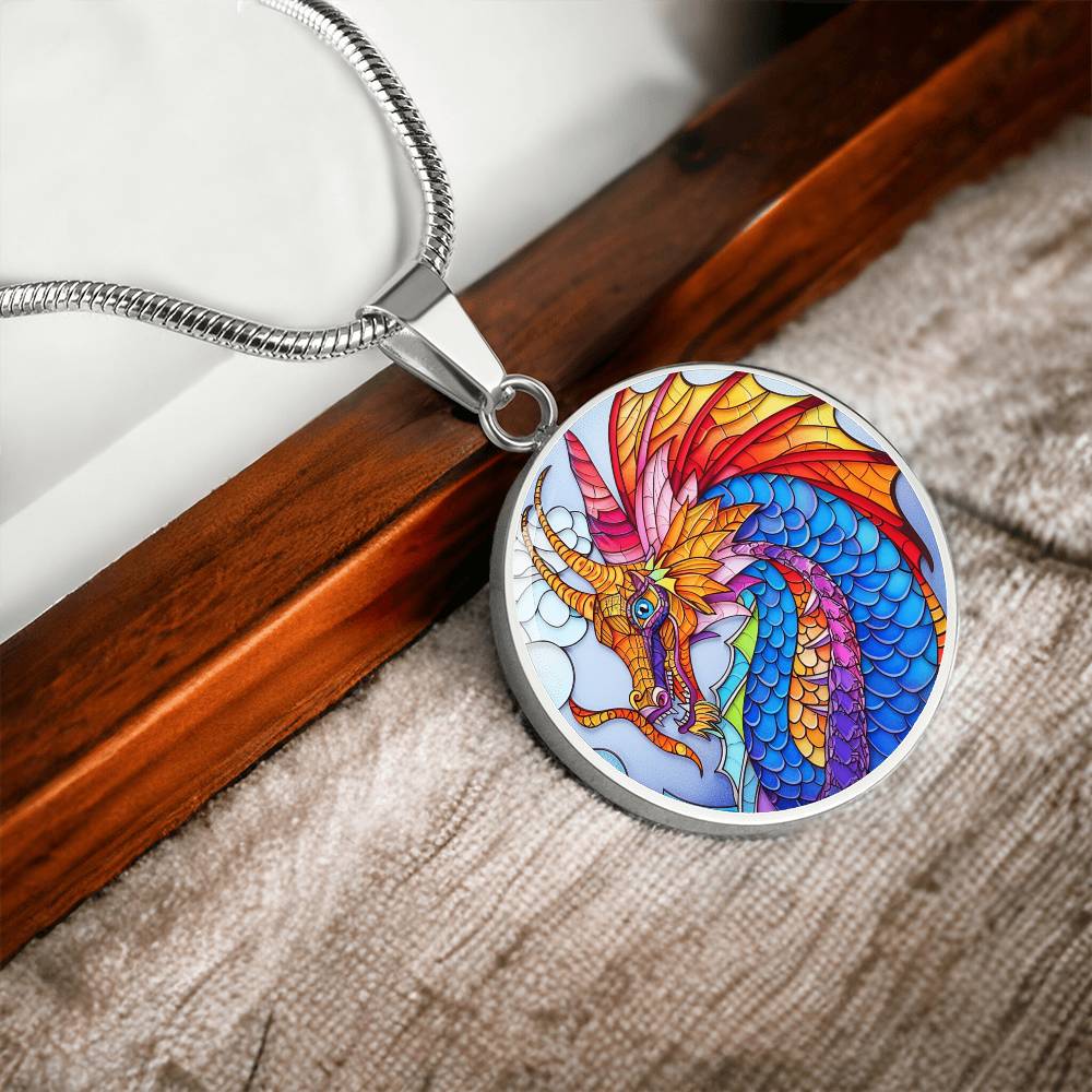 Dragon Pendant Necklace | Mythology Necklace | Fantasy Necklace | Jewelry For Men & Women