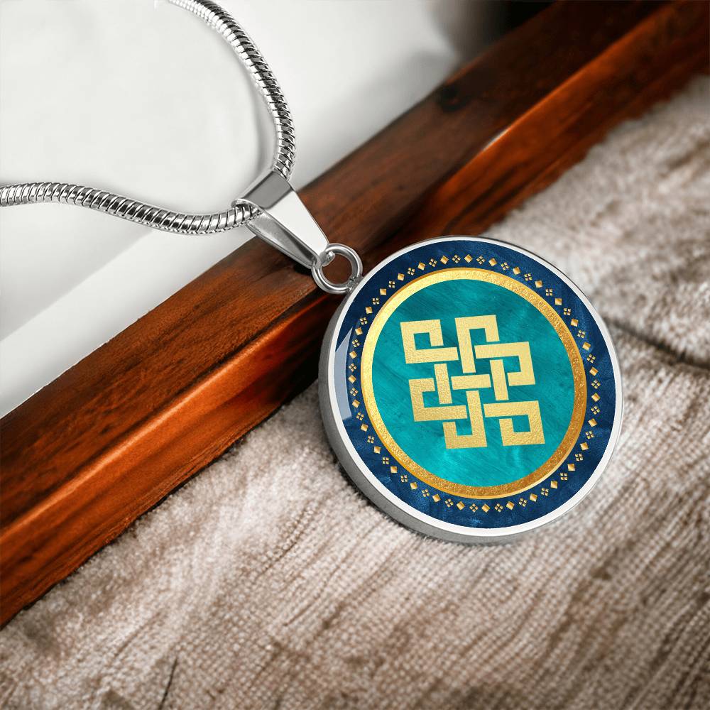 Endless Knot Pendant Necklace