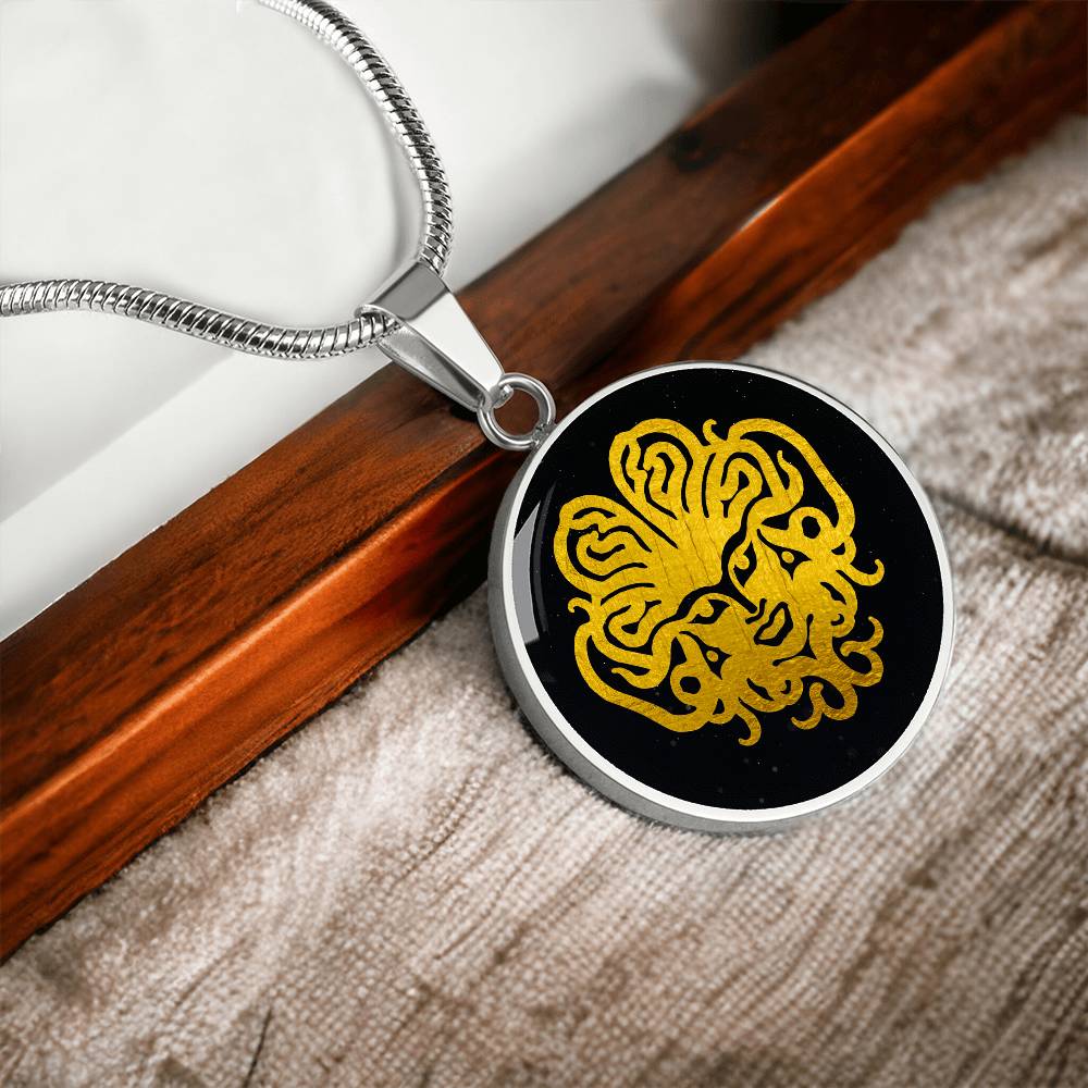 Medusa Pendant Necklace / Medusa Artwork / Medusa Jewelry