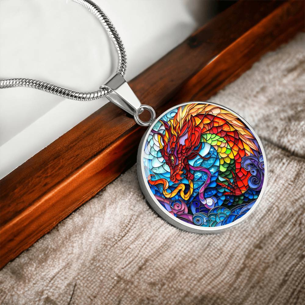 Dragon Pendant Necklace | Mythology Necklace | Fantasy Necklace | Jewelry For Men & Women