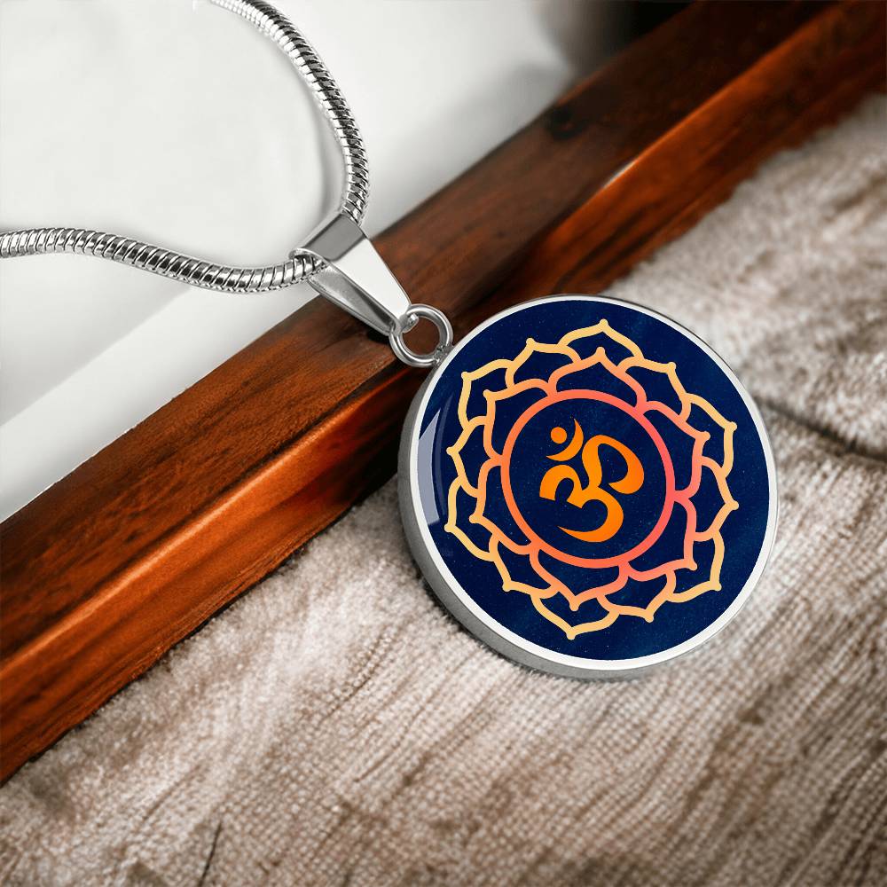 OM Pendant / Om Necklace / Yoga Jewelry