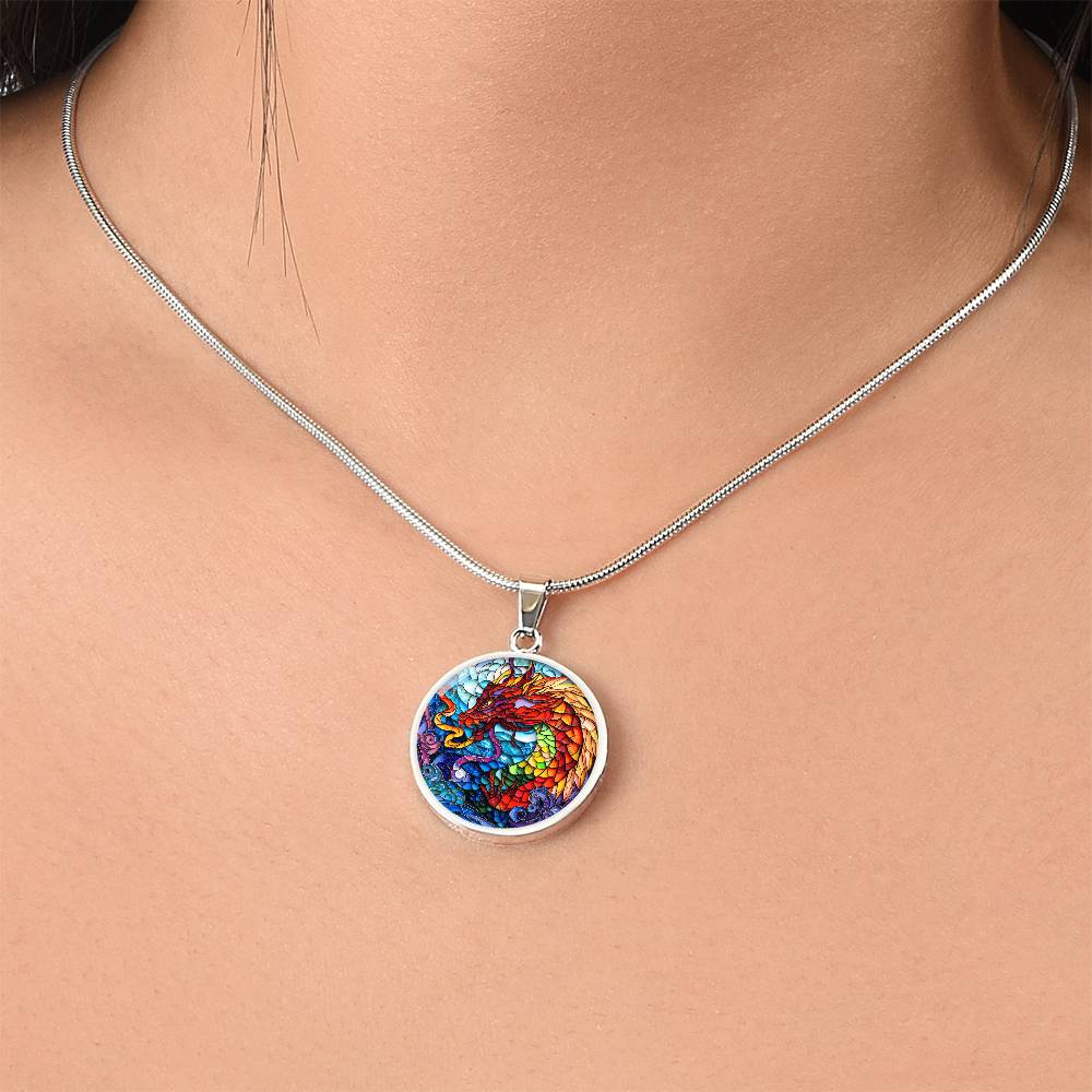 Dragon Pendant Necklace | Mythology Necklace | Fantasy Necklace | Jewelry For Men & Women