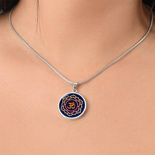 OM Pendant / Om Necklace / Yoga Jewelry