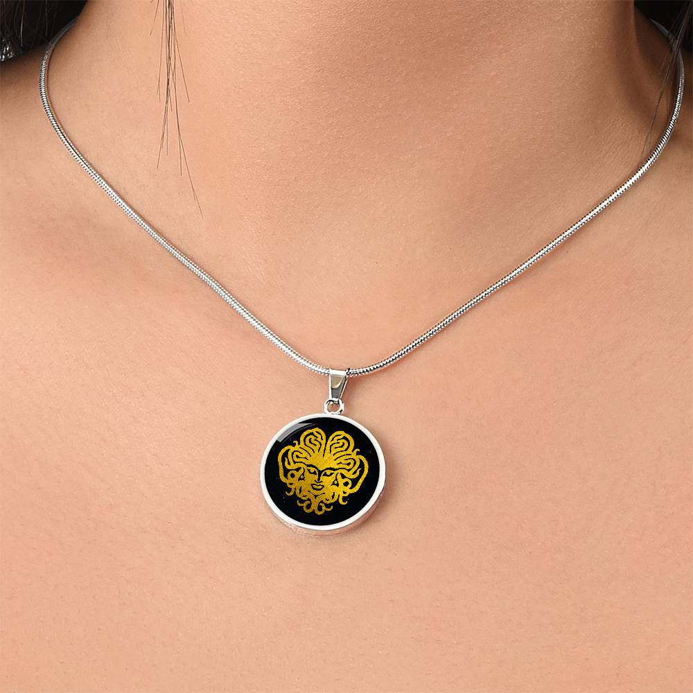 Medusa Pendant Necklace / Medusa Artwork / Medusa Jewelry