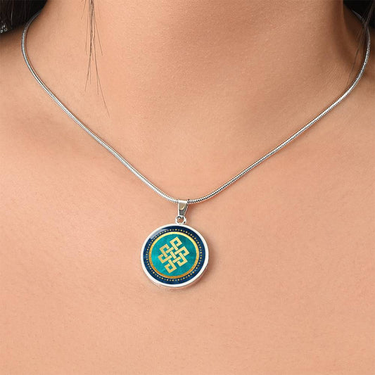 Endless Knot Pendant Necklace