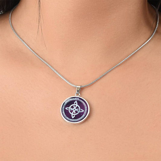 Witches Knot Ouroboros Pendant